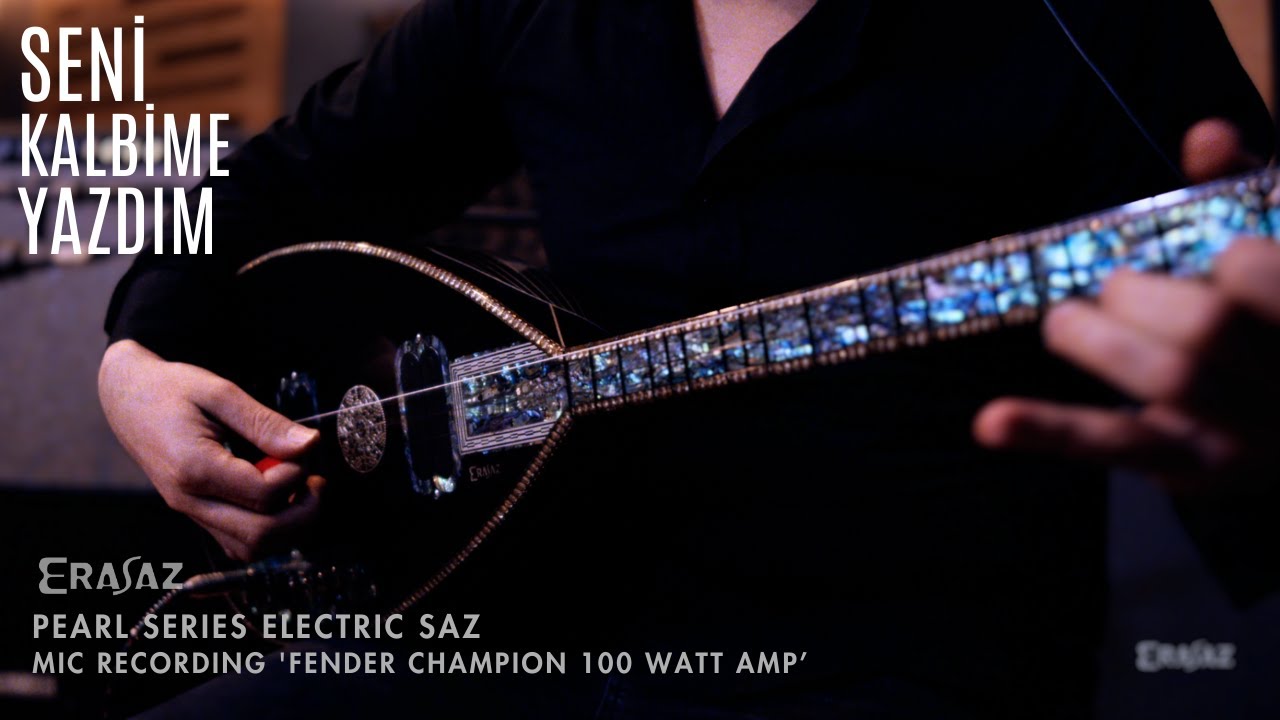 Seni Yazdım Kalbime | Pearl Series Electric Saz | Erasaz