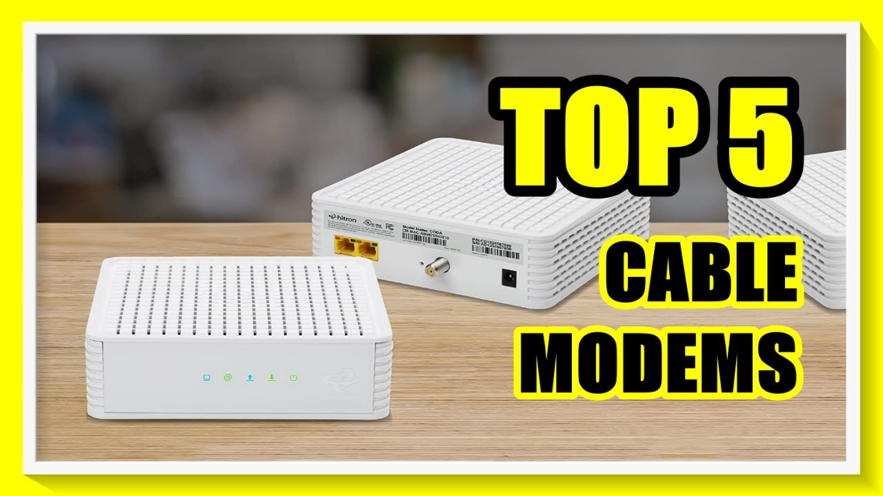 TOP 5: Best Cable Modems [2023]