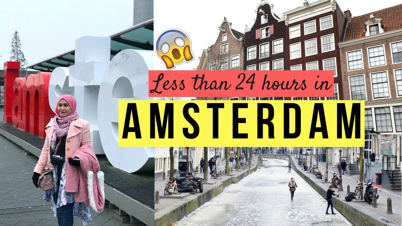 ✈️ LAYOVER| Less Than 24 hours in Amsterdam Vlog! | FATHIN ZULKIFLI (Malaysian)