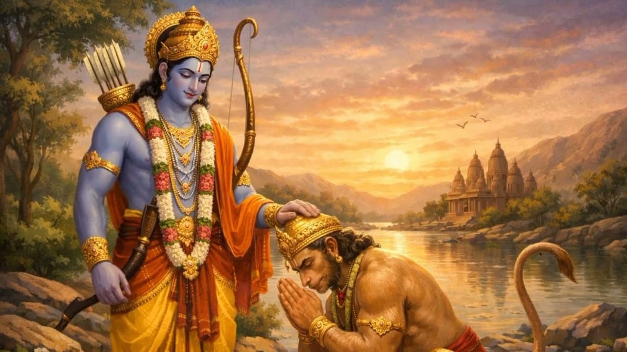 अयोध्या कांड के बाद राम कहाः चले गये हनुमान आज भी जीबित हे धरती पे #/