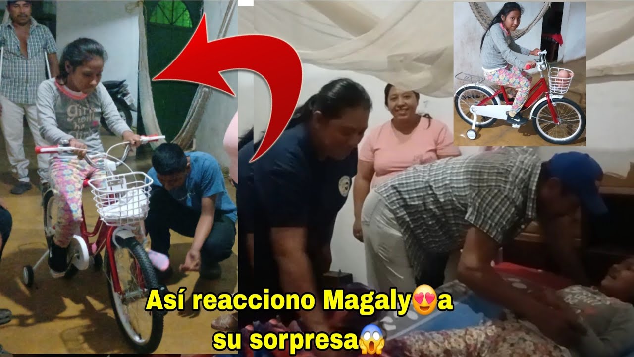 Magaly esta de cumpleaños 🥳le hicimos serenata en plena madrugada🎉recibio su regalo de cumpleaños😍
