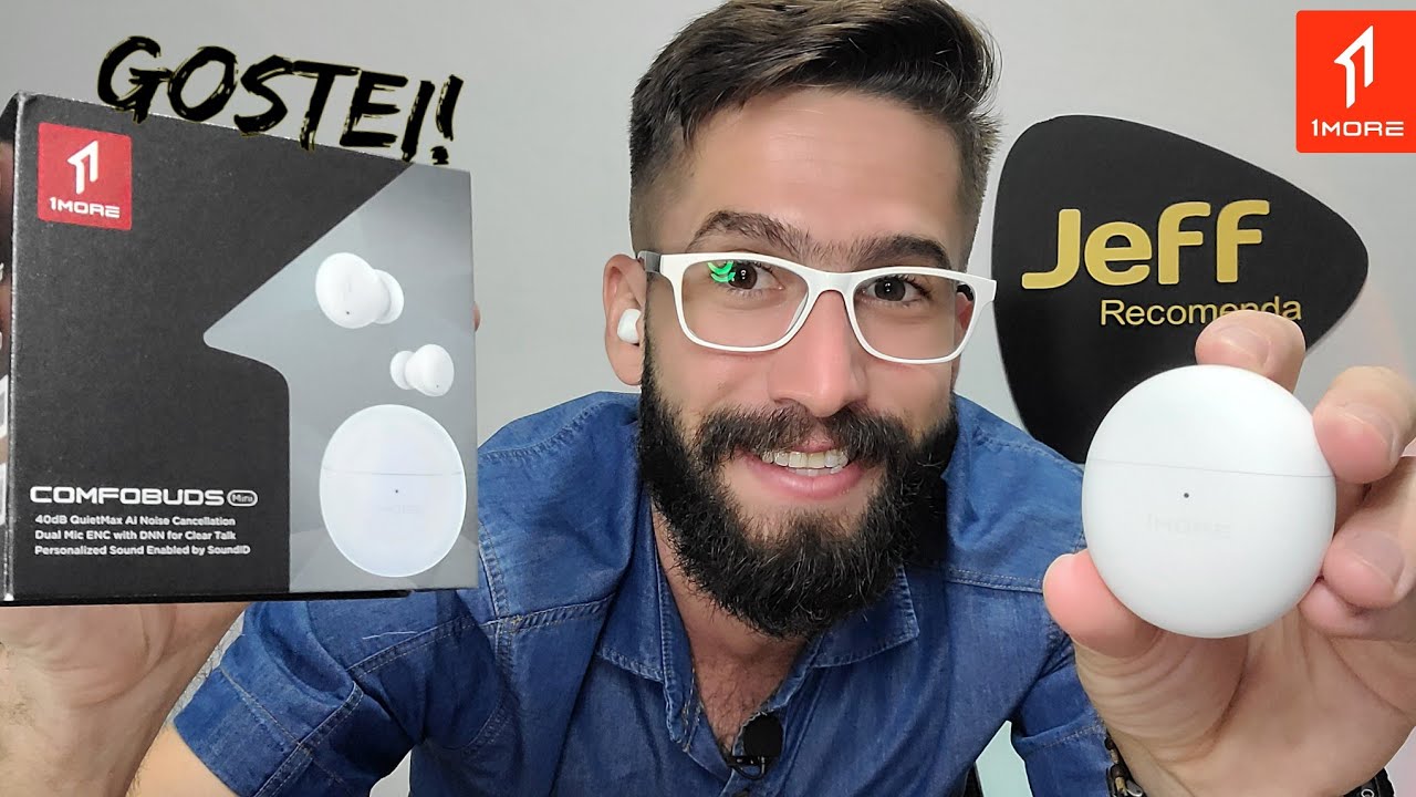 Fone de Ouvido 1MORE CONFOBUDS MINI: Lindo, Compacto e com Cancelamento de ruído! (Unboxing)