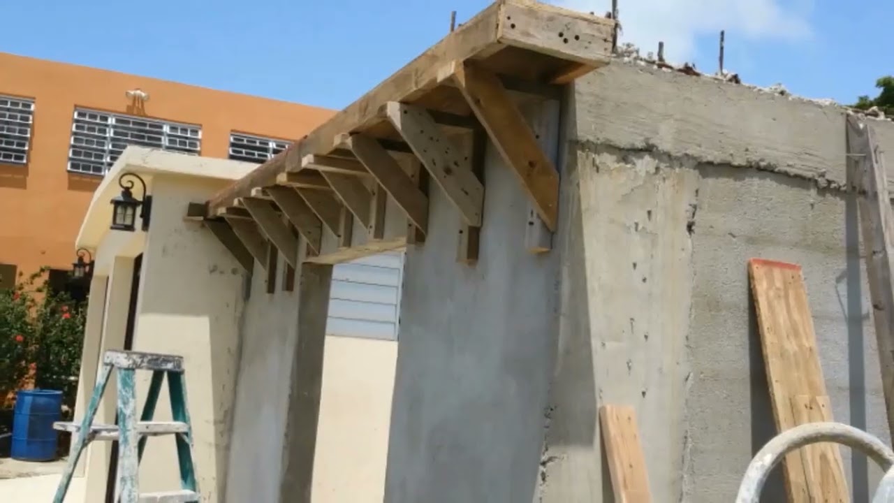 instalación del  Alero  a nuestro  taller