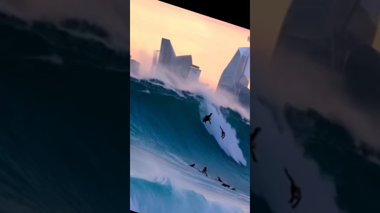 Shanghai 2025 Tsunami surfing