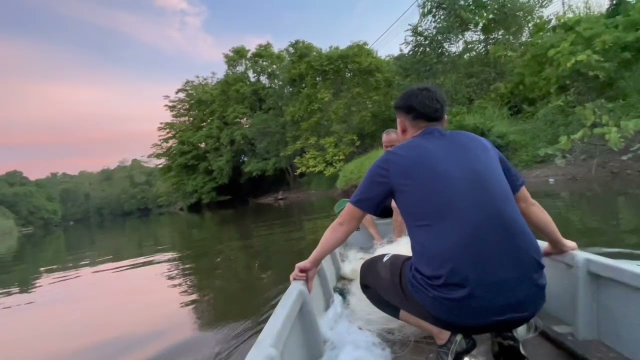 Menjala + Menjaring ikan lalap #tegadak # Mantappppppp
