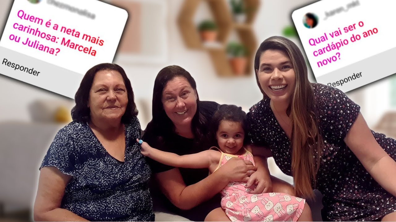 RESPONDENDO PERGUNTAS CABELUDAS COM TINA E VOVÓ