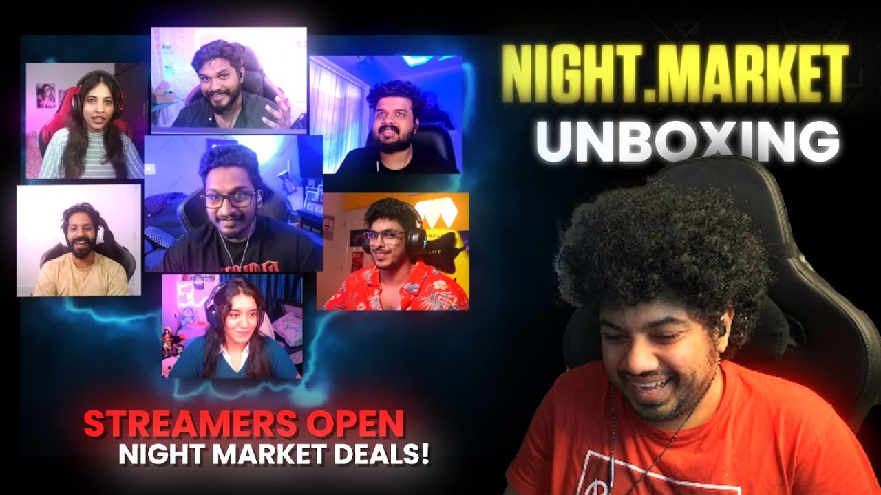 All Streamers Kerala Night Market Reveal Night Market or Nightmare Market Valorant?