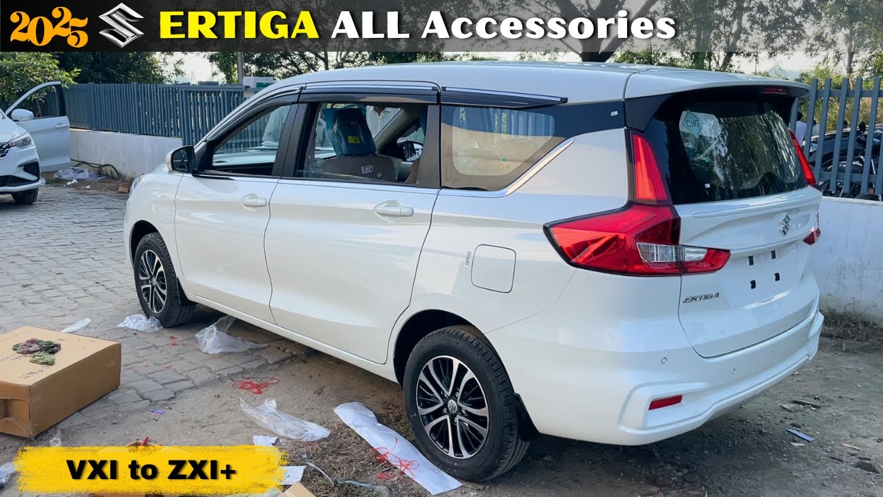 New Ertiga All Accessories 🔥 | Ertiga VXI to ZXI Modification 😱| Ertiga Accessories Price 💸
