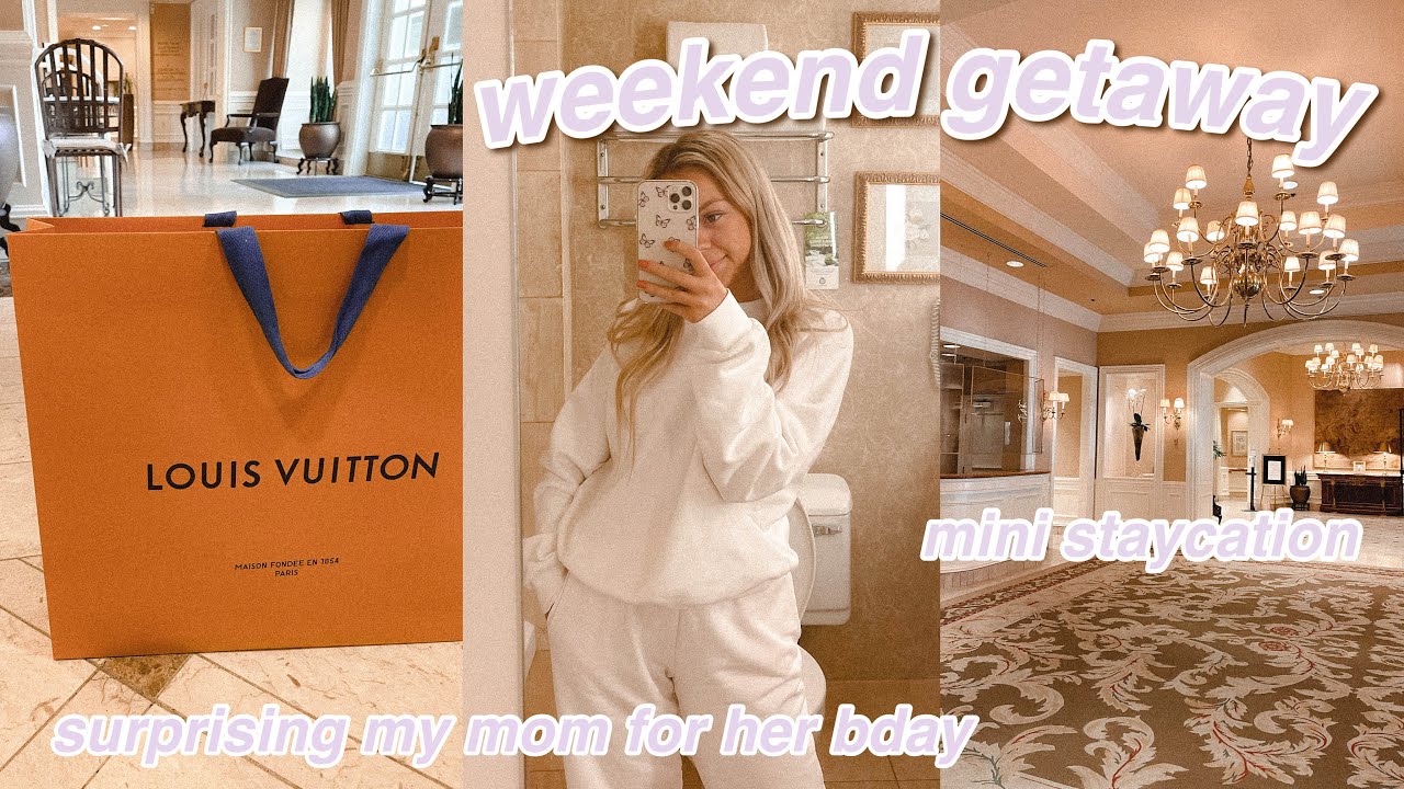I SURPRISED MY MOM FOR HER BIRTHDAY! | birthday vlog | mini vacation