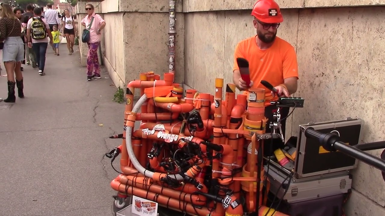 Orange Boy - Tube-Pipe Drummer - Rome 2022