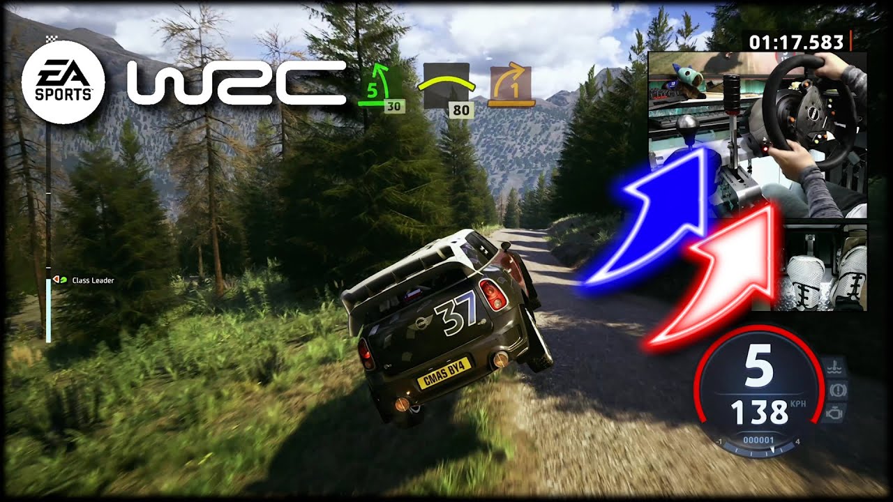 MINI Countryman Rally Chile / Thrustmaster Wheel + handbrake EA Sports WRC