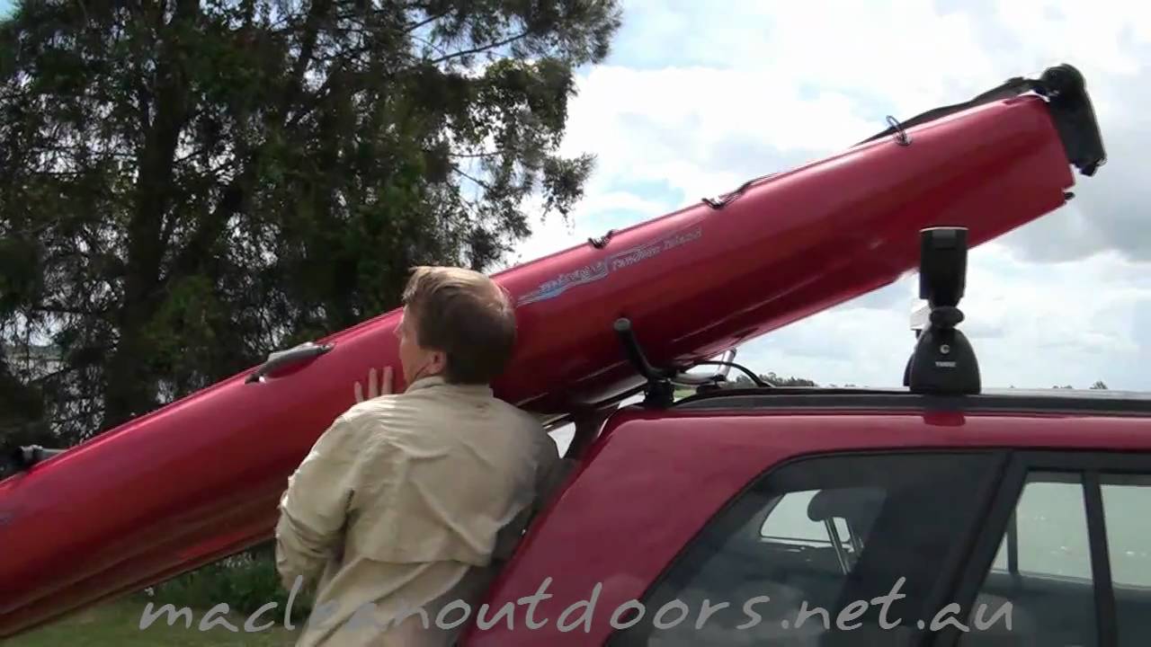 Suction cup kayak loader