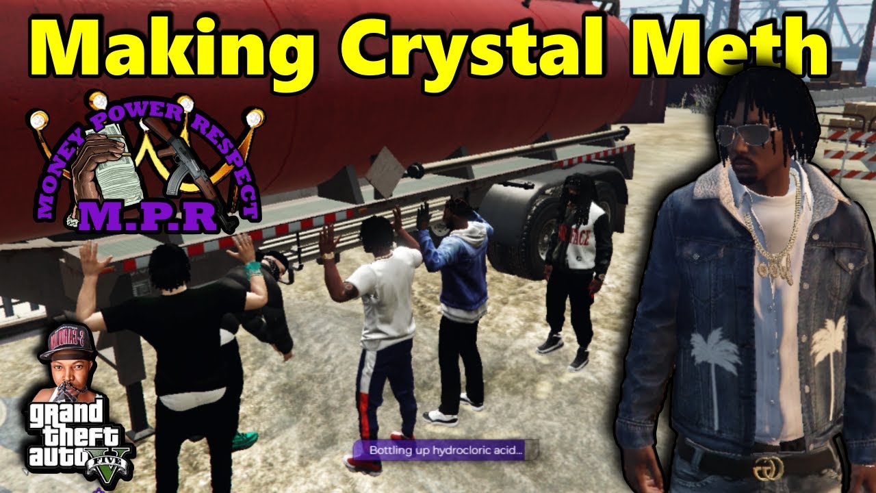 GTA5 RP How to make crystal meth Gang Conversation
