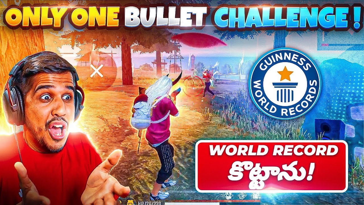 Only 1 Bullet Booyah Challenge | Мировой рекорд в Free Fire | Амит Бхай шокирует