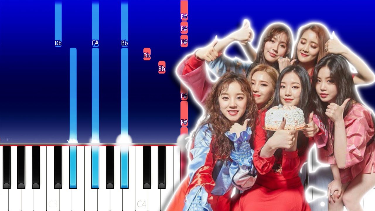 (G)I-DLE - Tung-Tung - Empty (Piano Tutorial)