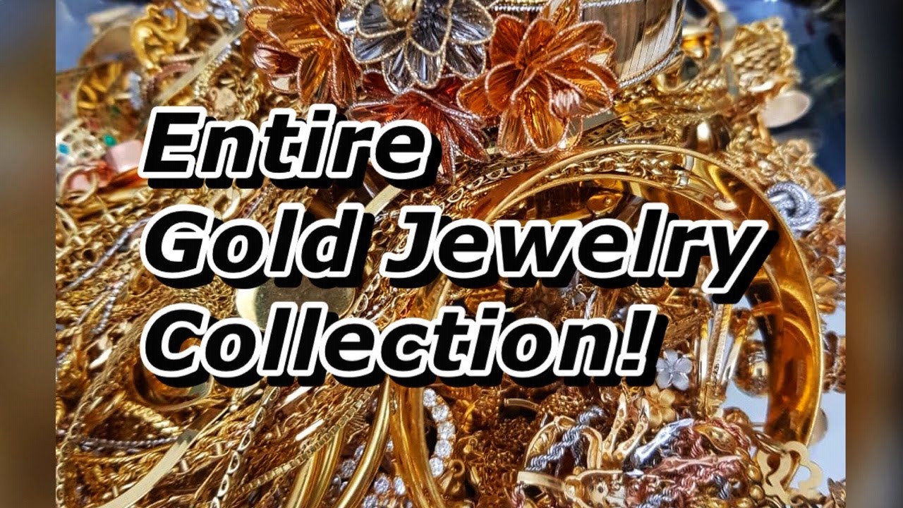 MY ENTIRE GOLD JEWELRY COLLECTION | REAL GOLD JEWELRIES I OWN | DUBAI GOLD | GINTONG ALAHAS