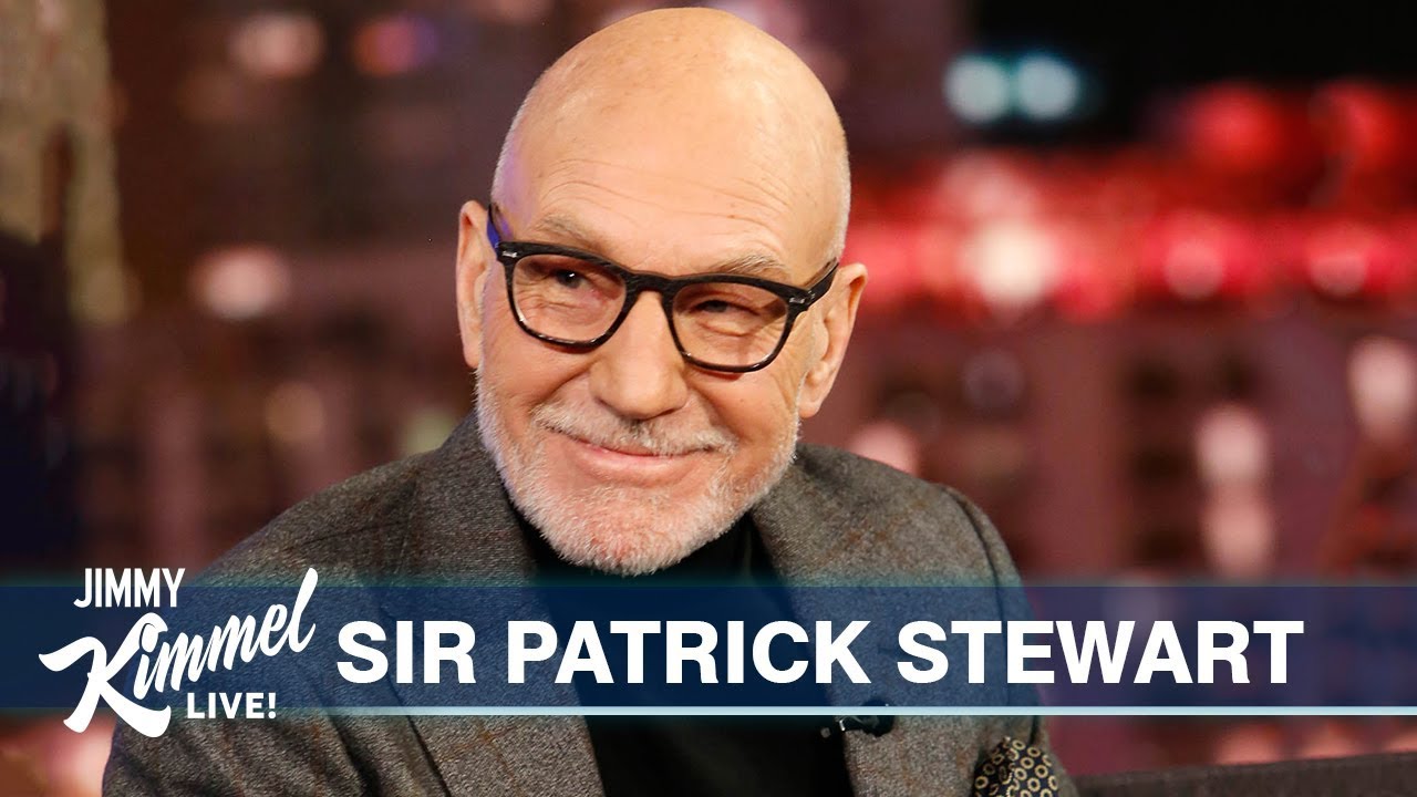 Sir Patrick Stewart Wants Jimmy Kimmel to Save the UK