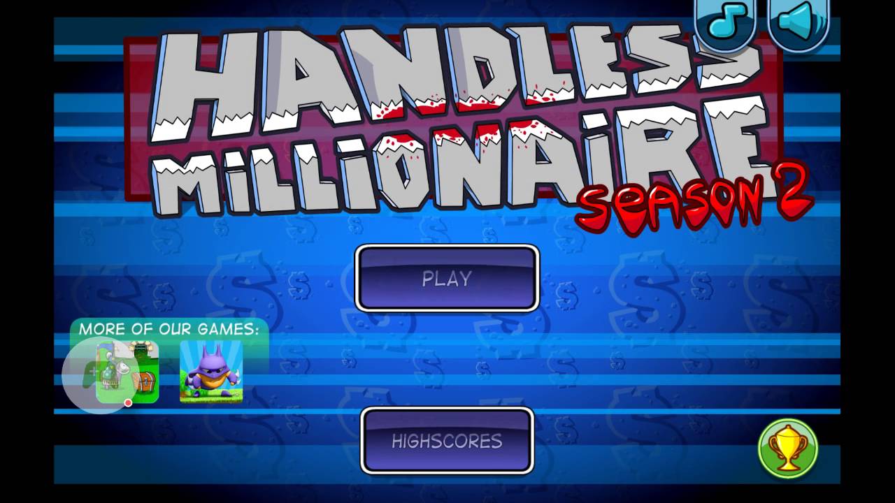 Handless millionaire season 2 gameplay