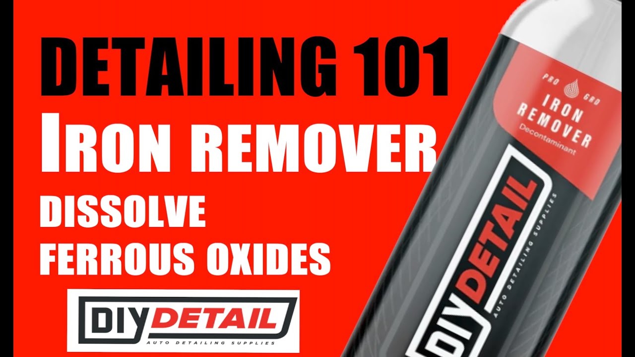 How to SAFELY use Iron Remover! DETAILING 101