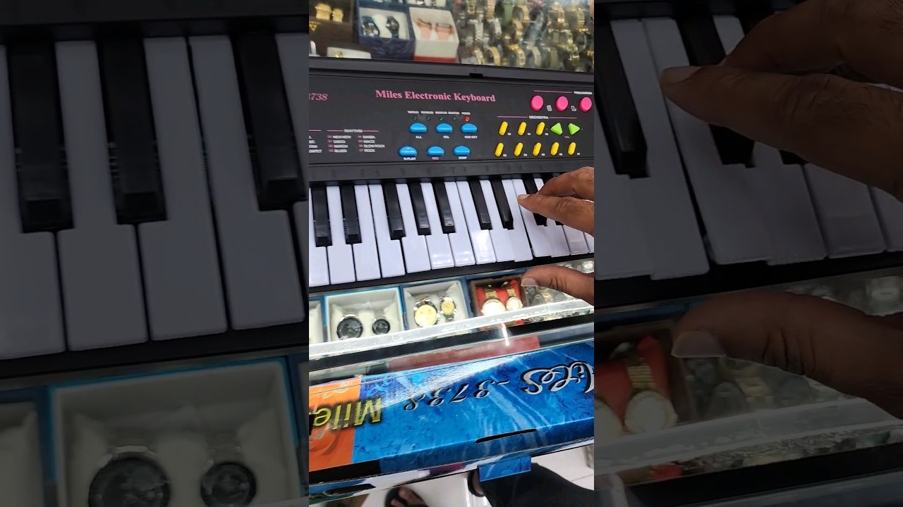 Miles electronic keyboard 3738 piano 🎹 #viral #toys #piano