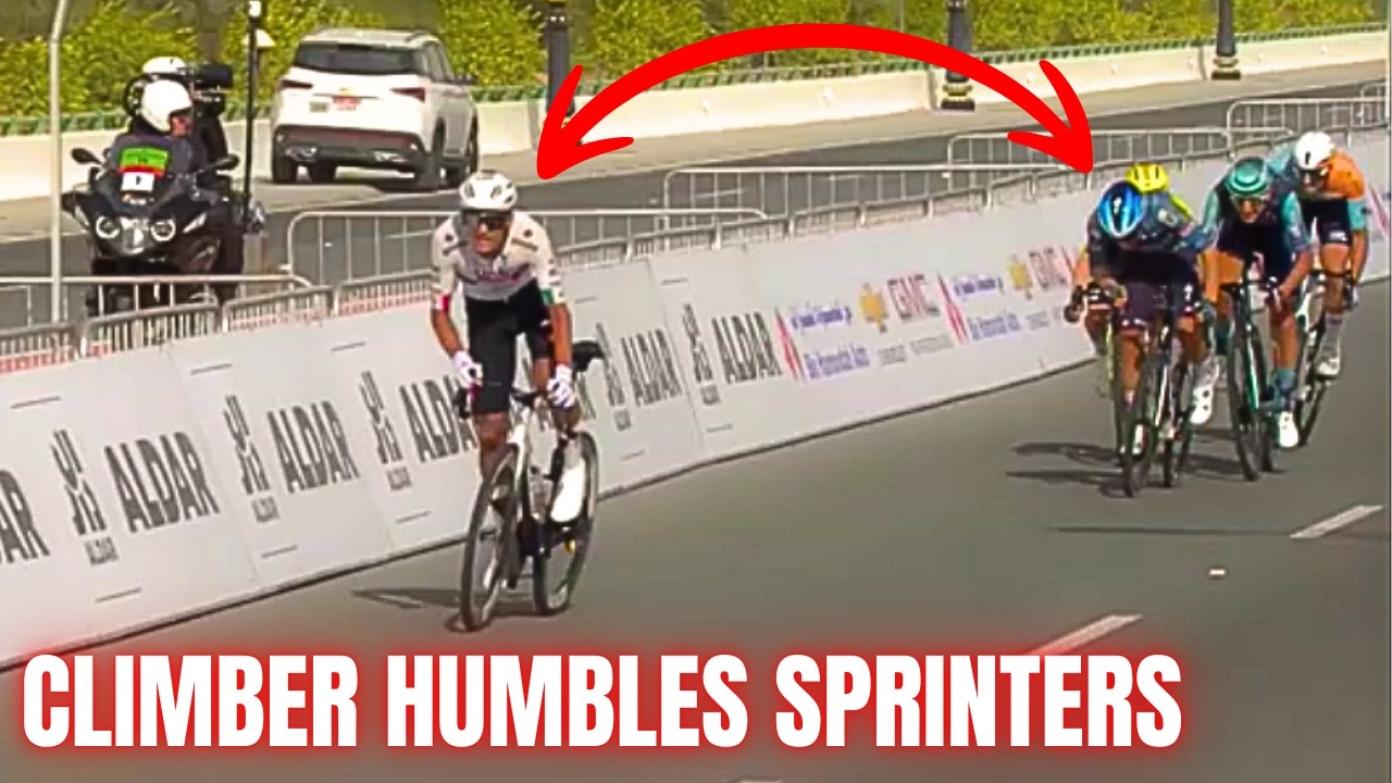 How Isaac Del Toro Out-sprinted The Sprinters Stage 1 UAE Tour 2026