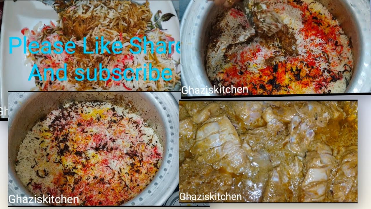 Easy Dum Chicken Biryani | Restaurant Style | GhazisKitchen By Rozina Pathan ♥️