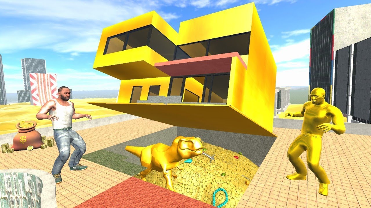 🤑 GOLD സ്വർണ്ണ വീട് കണ്ടോ മക്കളെ Franklin 3in1 Gold House Upgrade  