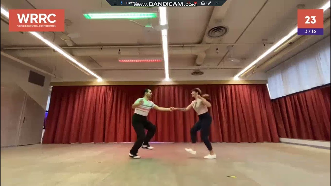 Boogie - Woogie Main Class Dimitri MASOTTI - Alessia GHEZZO (Italy). WRRC Online competitions 2020