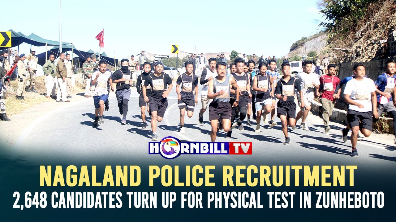 NAGALAND POLICE RECRUITMENT: 2,648 CANDIDATES TURN UP FOR PHYSICAL TEST IN ZUNHEBOTO