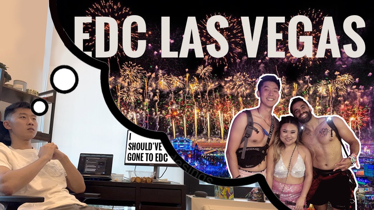 Deciding to go to EDC Las Vegas the DAY OF 🤯 (2024 VLOG)