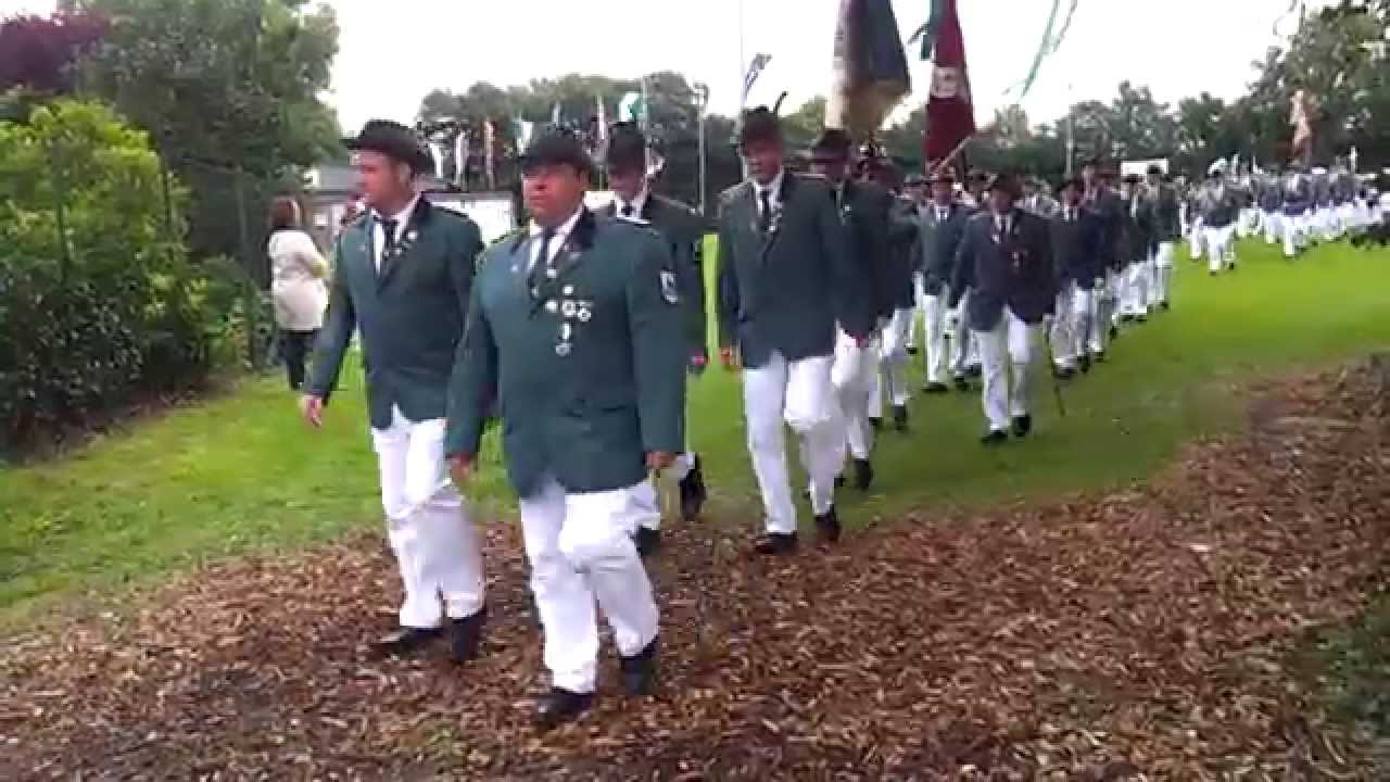 Umzug beim Schützenfest 2014 in Langeneicke