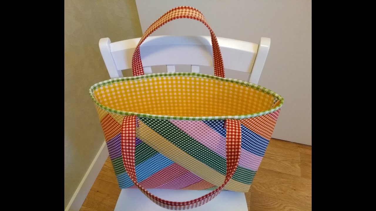 Sac Quilt As You Go sur Peltex 👜 - tutoriel et patron gratuits