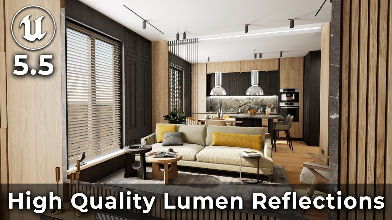 High Quality Lumen Reflections in Unreal Engine 5.5 Tutorial