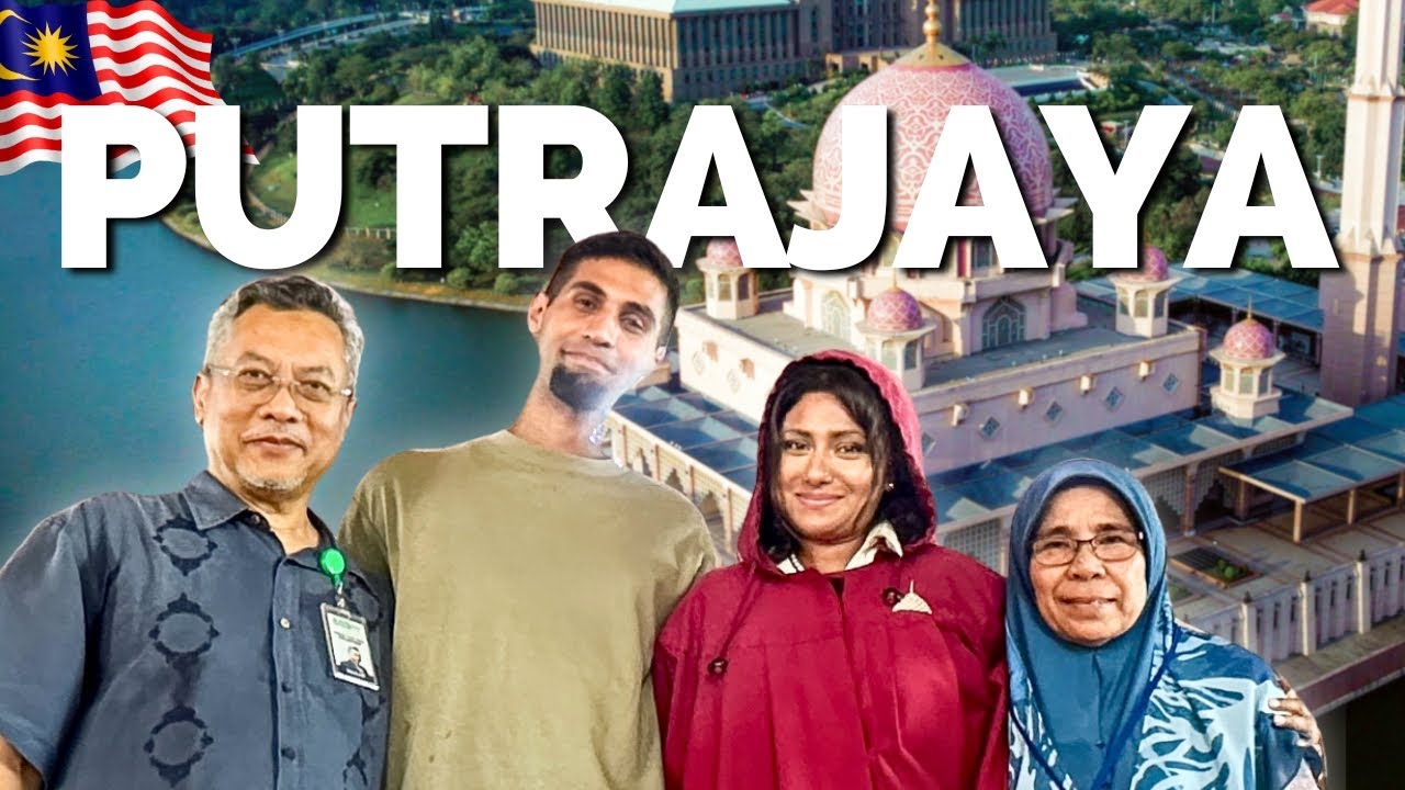 Visiting The Floating Pink Mosque in Putrajaya Malaysia