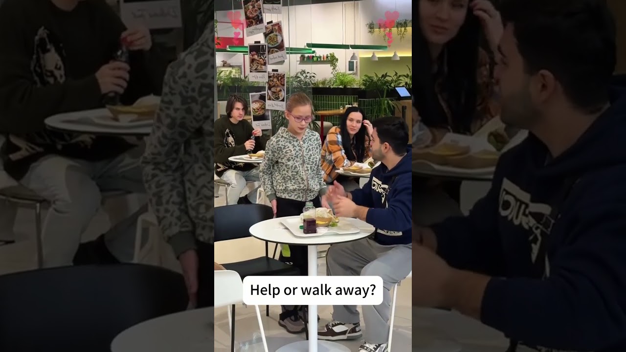 Social experiment: help or walk away#socialexperiment#kindness#hopecore#wholesome#social#experiment
