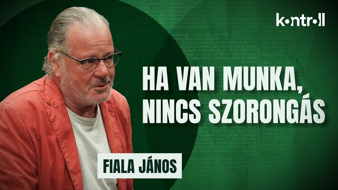 Fiala János: 25 éven keresztül minden reggel beszéltem az életemről // AMI A CSÖVÖN BEFÉR