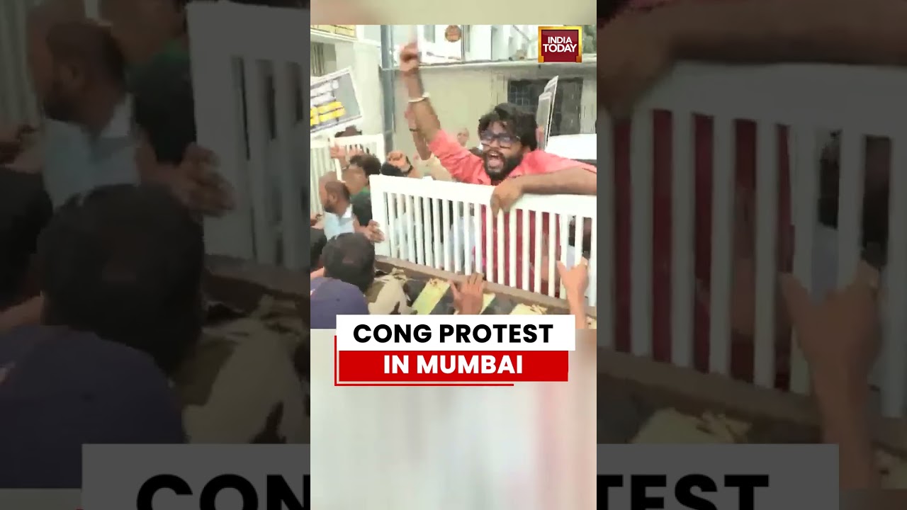 Cong Protest in Mumbai | Workers Rally at Tilak Bhavan Over RS Nomination Rejection