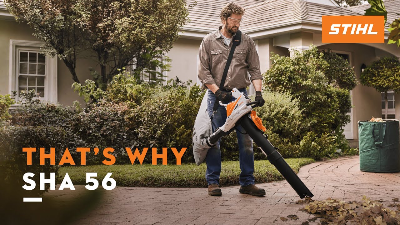 STIHL SHA 56 cordless shredder | That's why