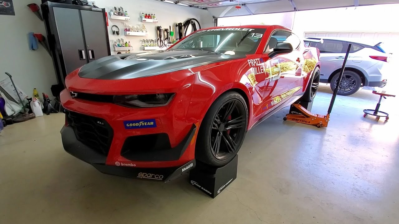 Как я поднимаю свой Camaro ZL1 1LE 6-го поколения