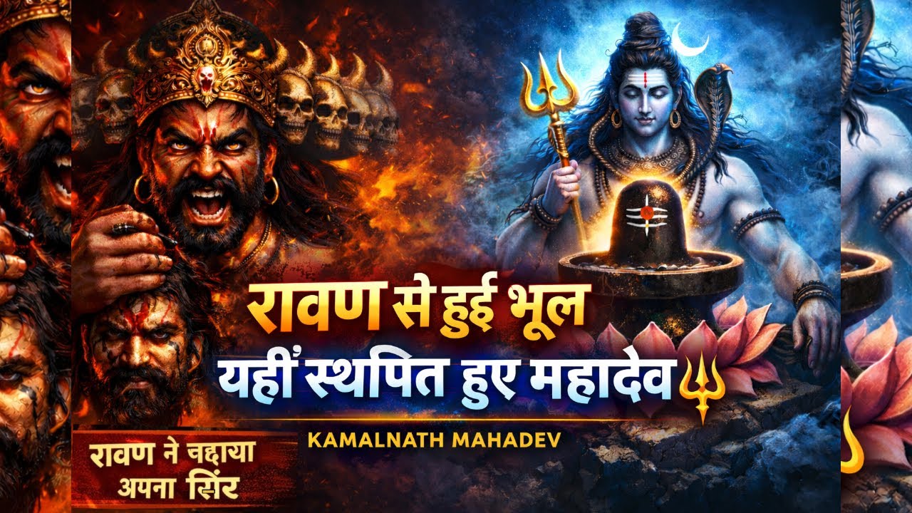 रावण से हुई एक भूल | यहीं स्थापित हुए कमलनाथ महादेव 🔱 | Kamalnath Mahadev Vlog