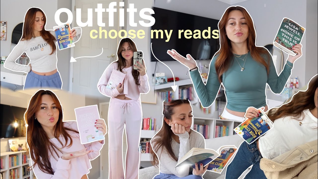 outfits pick the books i read! 👚✨