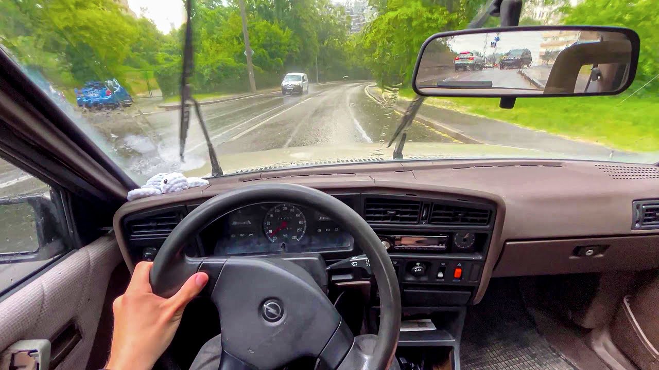 Drive With Me! Opel Ascona In the Rain