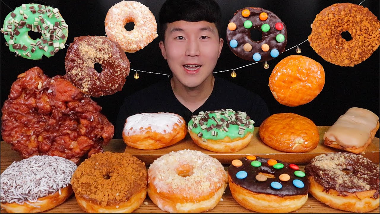 [SUB]믿고 먹는 도넛 맛집 랜디스도넛 먹방(Landis donuts to eat with confidence)#MUKBANG