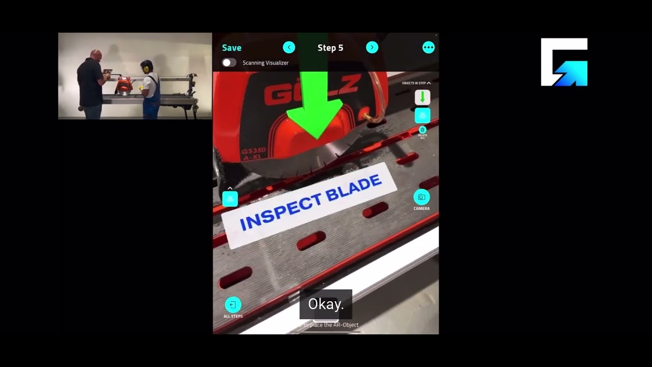HOW TO CREATE A WORK INSTRUCCTION WITH AR GIRI