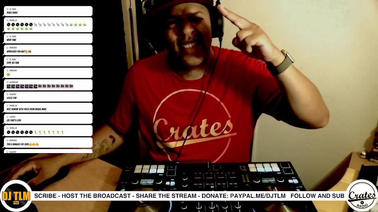 Crates Radio - Sunday Sessions (hosted by DJ TLM)
