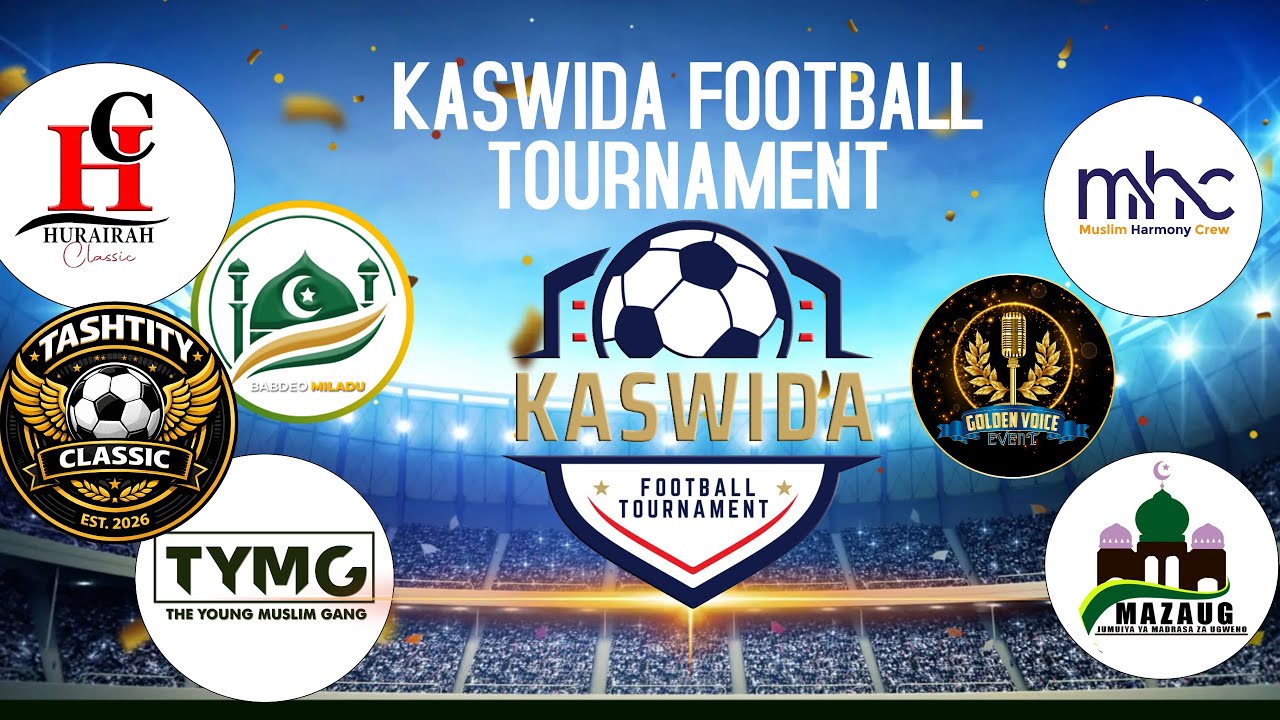 🔴LIVE KASWIDA FOOTBALL TOURNAMENT.