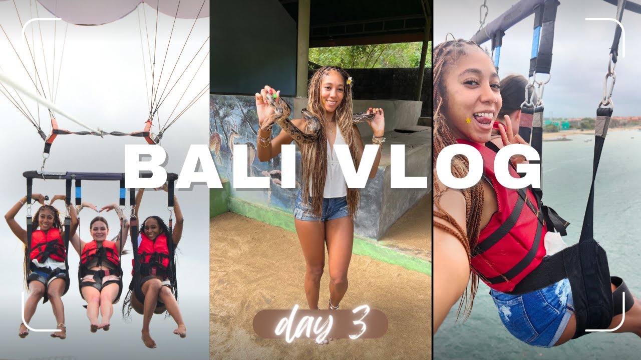 Turtle Island, Parasailing & Kecak Dance Adventure ~ Bali Birthday Vlog Day 3