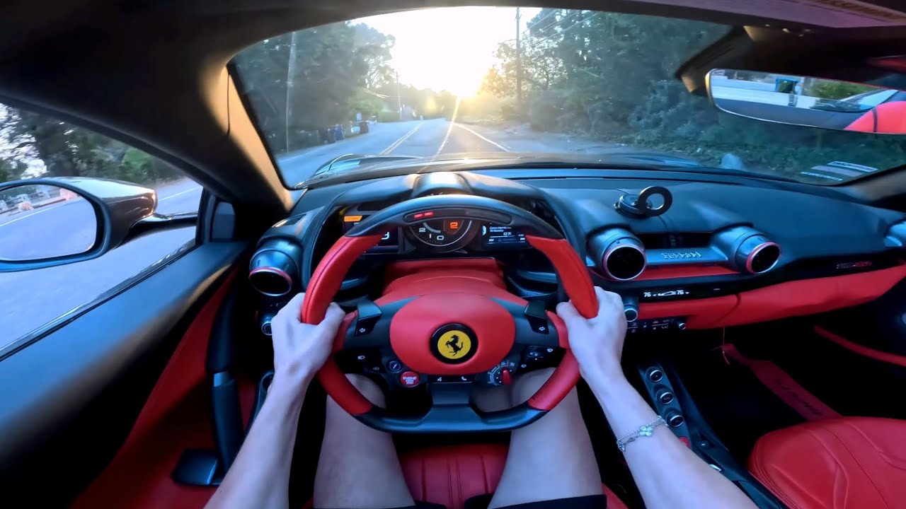 Ferrari 812 GTS POV Drive | Pure Novitec Exhaust