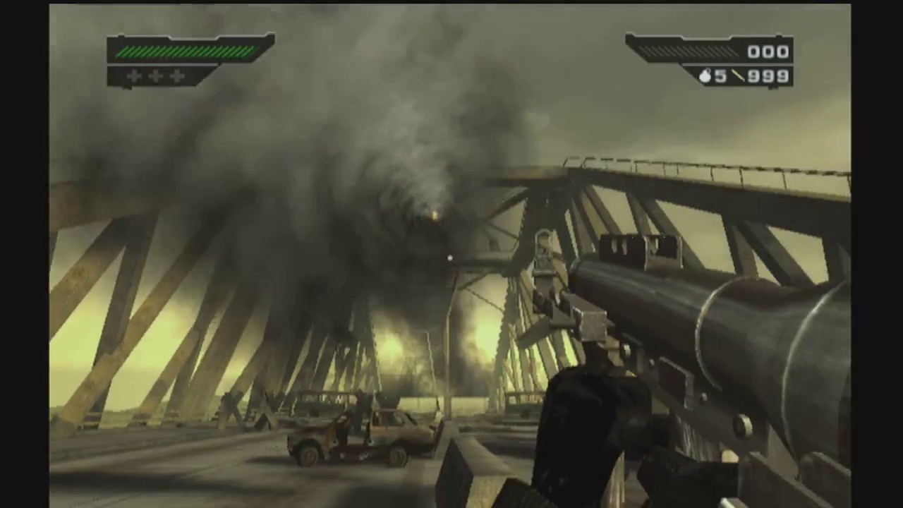 Black (2006, Xbox) Mission: 7 Graznei Bridge Black Ops Difficulty