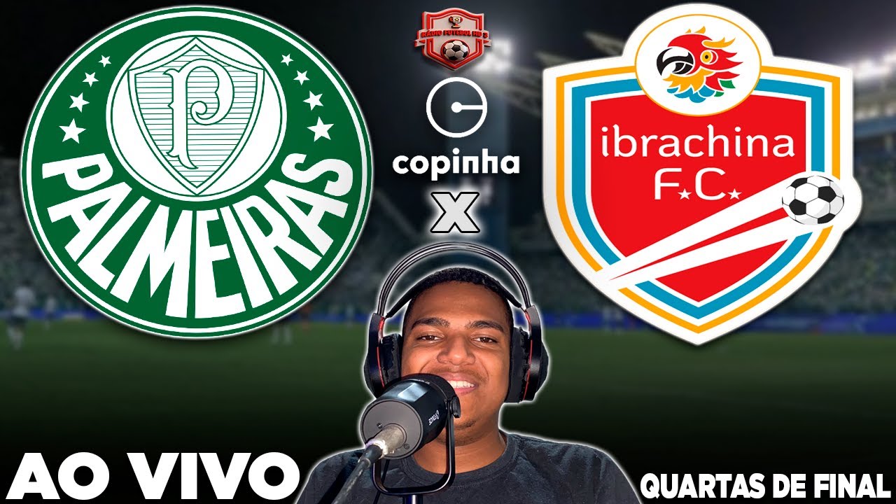 PÊNALTIS! PALMEIRAS x IBRACHINA AO VIVO | COPINHA 2026 | QUARTAS DE FINAL | NARRAÇÃO